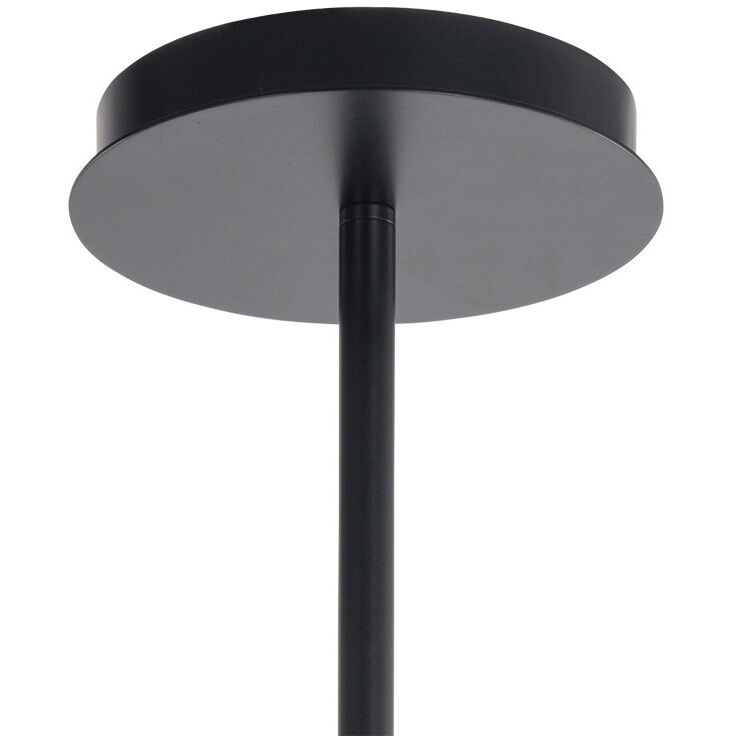 Briggs LED 50.75 inch Black / Brass / Black Chandelier Ceiling Light